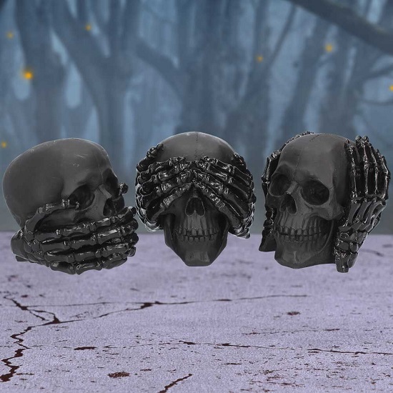 sk-sch047-6-skull-figurines-see-hear-speak-no-evil