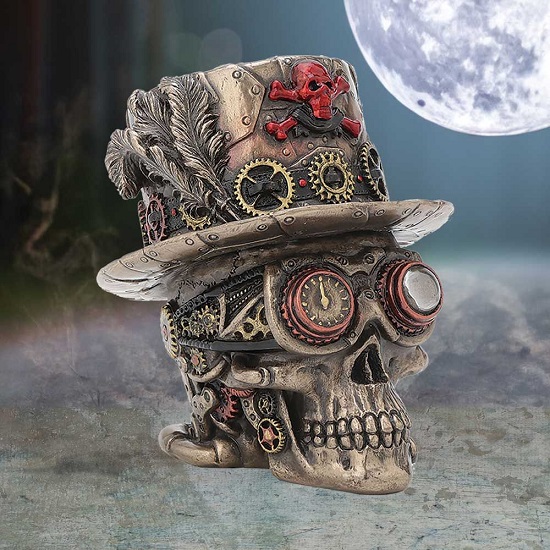 sk-sch065-6-skull-figurine-clockwork-baron