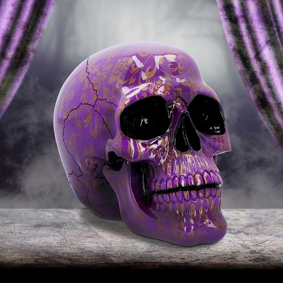 sk-sch071-8-skull-figurine-violet-elegance