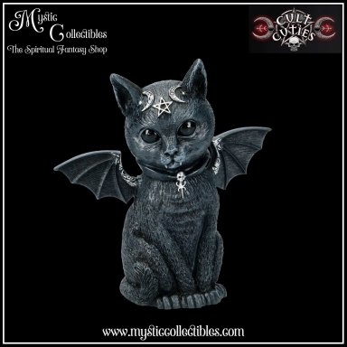 Beeldje Malpuss 10cm - Cult Cuties Collectie - Nemesis Now (Kat - Katten)