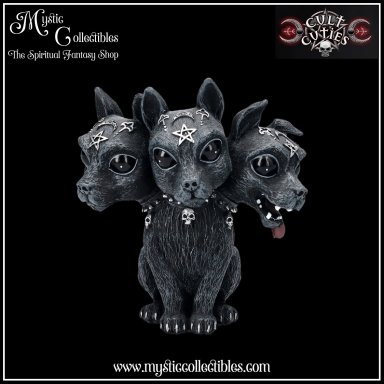Beeldje Diabarkus 10.5cm - Cult Cuties Collectie - Nemesis Now (Hond - Honden)
