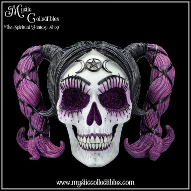 Schedel Beeld Drop Dead Gorgeous - Myths and Magic 20.5cm Skull Figurine - Drop Dead Gorgeous Collectie - Nemesis Now (Schedels - Skulls)