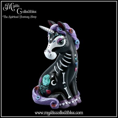 Beeld Sugarcorn 22cm - Nemesis Now (Eenhoorn - Day of the Dead - Eenhoorns)