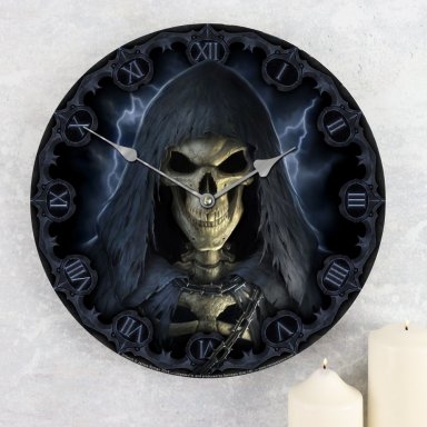 Wandklok Reaper 34cm - James Ryman - Nemesis Now (Reapers)
