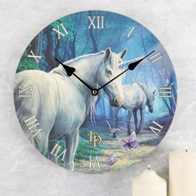 Wandklok The Journey Home - Lisa Parker (Eenhoorn - Eenhoorns)