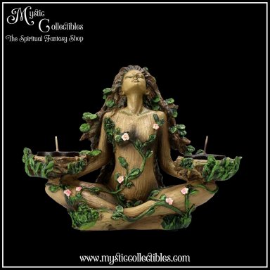 Kaarshouder Balance of Nature 19cm - Nemesis Now (Mother Earth)