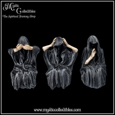 Beeldjes Wisest Reapers 8cm - Nemesis Now (Horen - Zien - Zwijgen) (Reapers)