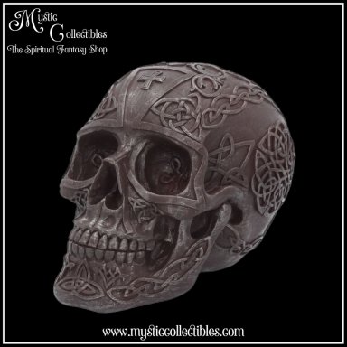 Schedel Beeld - Celtic Iron 16cm - Nemesis Now (Schedels - Skulls)
