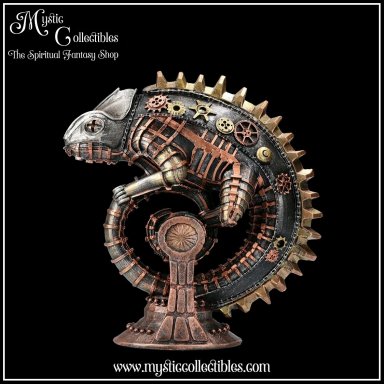 Steampunk Beeld Mechanical Chameleon 22.3cm - Nemesis Now