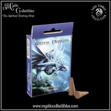 AS-WR032 Water Dragon Wierookkegeltjes  - Age of Dragons - Anne Stokes (Draak - Draken)
