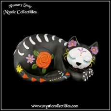 Beeld Sleepy Sugar - Day of the Dead (Kat - Katten)