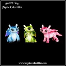 Beeldjes Tiny Dragons - Set van 3 (Draak - Draken)
