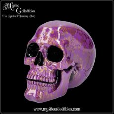 SK-SCH071 Schedel Beeld - Violet Elegance (Skull - Schedels - Skulls)