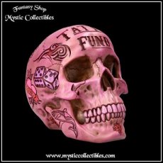 Spaarpot Tattoo Fund Pink Money Box (Schedel - Skulls - Schedels)