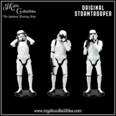 SR-FG001 Beeldjes Three Wise Stormtroopers - Stormtroopers Collectie (Horen - Zien - Zwijgen)