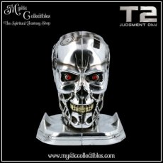 T2-BS001 Boekensteunen Terminator - Terminator 2 Collectie (Schedel - Skull - Schedels - Skulls)