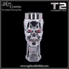 T2-GB001 Terminator Goblet - Terminator 2 Collectie (Schedel - Skull - Schedels - Skulls)