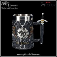 Kroes Geralt of Rivia Tankard - The Witcher Collectie - Nemesis Now