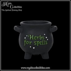 WI-GD002 Plantenpotje Herbs For Spells Cauldron Small