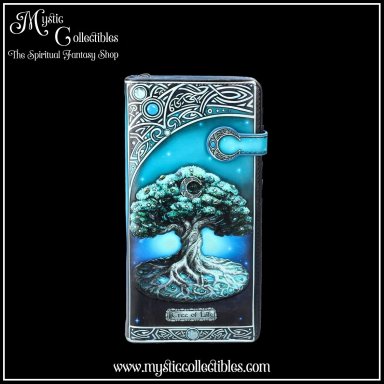 Portefeuille - Portemonnee Tree of Life Embossed Purse 18.5cm - Nemesis Now