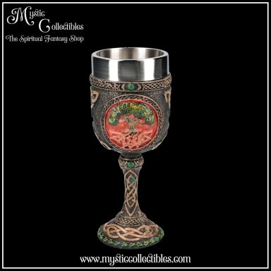 Kelk Celtic Tree of Life Goblet 19cm - Nemesis Now