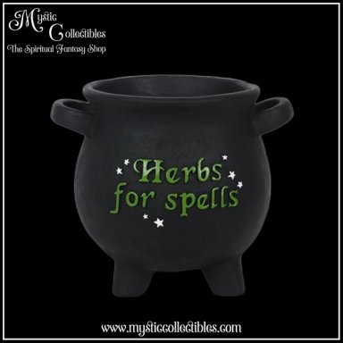 Plantenpot Herbs For Spells Cauldron Large - Something Different